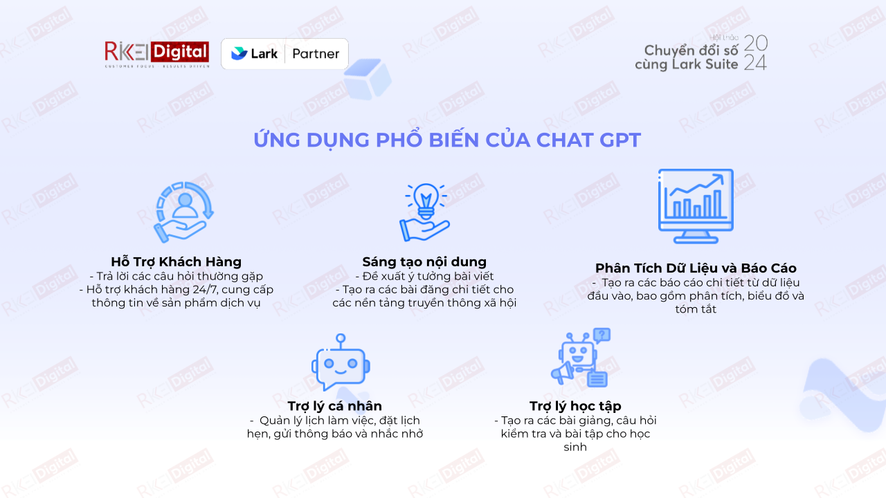 ứng dụng của ChatGPT